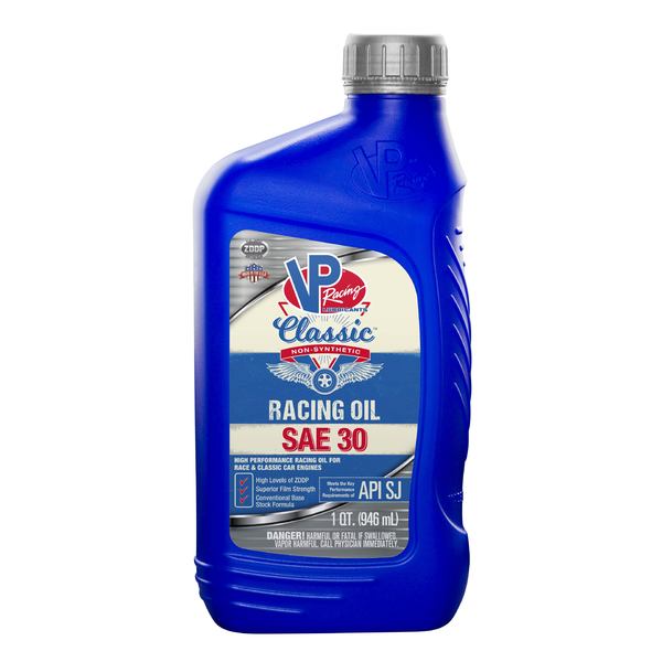 Vp Racing Fuels VP SAE 30 Classic Non Synthetic Racing Oil QT 2681